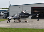 G-COGS @ EGTB - Bell 407 at Wycombe Air Park. Ex N591KS - by moxy
