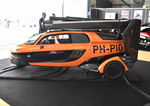 PH-PIO @ EGTB - Liberty Pioneer Edition at Wycombe Air Park. Road legal car that converts to a Gyroplane.