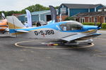 G-SJBB @ EGTB - Robin DR-400-140B Dauphin Major at Wycombe Air Park.