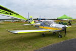 G-CGZF @ EGTB - Cosmik Aviation Team Eurostar at Wycombe Air Park.
