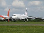 F-GUGF @ EGBP - F-GUGF 2003 Airbus A318-100 Air France Kemble - by PhilR