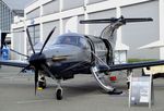 D-FJGA @ EDNY - Pilatus PC-12/45 with 7-bladed MT propeller at the AERO 2023, Friedrichshafen - by Ingo Warnecke