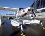 OE-EDM @ EDNY - Cessna 208 Caravan 1 on amphibious floats at the AERO 2023, Friedrichshafen - by Ingo Warnecke