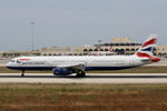G-EUXF @ LMML - A321 G-EUXF British Airways - by Raymond Zammit