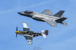 15-5163 @ KBAF - BEO & Jim Beasley JR flying the P-51 Heritage demo - by Topgunphotography