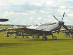 MK732 @ EGSU - MK732 (PH-OUQ) 1944 VS Spitfire LFlXC Dutch Historic Flight Duxford - by PhilR