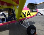N283SW @ EDNY - Pilatus PC-6/350-H2 Porter, displayed in the colours of HB-FAN of the Swiss Himalaya Expedition 1960, at the AERO 2023, Friedrichshafen - by Ingo Warnecke