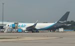 N389AZ @ KRFD - Boeing 767-319/ER(BDSF) - by Mark Pasqualino