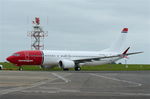 LN-FGF @ EGSH - Under tow at Norwich. - by Graham Reeve