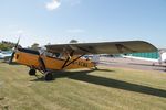 G-ACMA @ EGLK - G-ACMA 1934 DH85 Leopard Moth Blackbushe - by PhilR