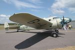 G-AFTL @ EGLK - G-AFTL 1936 Lockheed 12A Electra Junior Blackbushe - by PhilR