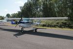 G-CMKI @ EGLK - G-CMKI 1977 Cessna 152 Blackbushe - by PhilR