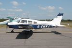 G-CMKJ @ EGLK - G-CMKJ 1984 Piper PA-28 Cherokee Warrior ll Blackbushe - by PhilR