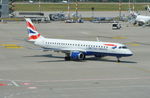 G-LCYT @ EDDB - Embraer 190SR (ERJ-190-100SR) arriving at Berlin Brandenburg ex London City Airport.