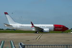 LN-FGG @ EGSH - Under tow at Norwich. - by Graham Reeve