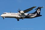 ZK-MVL @ NZCH - NZ5785 from ROT - by Bill Mallinson