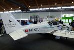 HB-STU @ EDNY - The Airplane Factory / ETH Zürich Cellsius E-Sling 4 with electric motor at the AERO 2023, Friedrichshafen