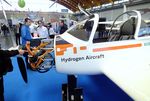 D-KXHH @ EDNY - Valentin / THWS (Technical University of Applied Sciences Würzburg-Schweinfurt) Taifun 17 H2 with electric motor powered by fuel cell at the AERO 2023, Friedrichshafen