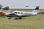 G-BRBG @ EGBK - G-BRBG 1975 Piper PA-28 Cherokee AeroExpo Sywell - by PhilR