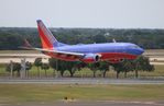 N241WN @ KTPA - SWA 737 canyon zx - by Florida Metal