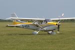 G-HSVI @ EGBK - G-HSVI 1974 Reims Cessna FR172J Rocket AeroExpo Sywell - by PhilR