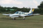 G-GBSL @ EGHP - G-GBSL 1979 Beech BE76 Duchess Popham - by PhilR