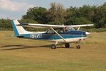 G-ZEVS @ EGHP - G-ZEVS 1970 Reims Cessna F172H Skyhawk Popham - by PhilR