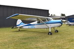G-CMRG @ EGLM - Cessna 170B at White Waltham. Ex N3550D - by moxy