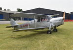 G-AHBM @ EGLM - De Havilland DH.87B Hornet Moth at White Waltham. Ex P6785
