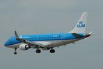 PH-EXS @ EGSH - Landing at Norwich. - by Graham Reeve