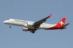 HB-JVX @ LMML - Embraer 190STD HB-JVX Helvetic Airways - by Raymond Zammit