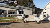 LV-KFC @ SCGO - plane parked during fire season at los confines aerodrome in angol - by Andres Arancibia