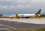 OY-ASA @ LOWG - Two generations of 737 in one pic. - by Andreas Müller