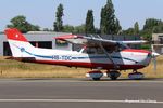 HB-TDC @ EBKT - Visitor at Wevelgem. - by Raymond De Clercq