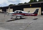 N10CD @ EGTF - Cirrus SR-22T at Fairoaks.