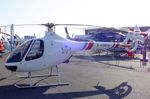 F-HDFU @ LFPB - Guimbal Cabri G2 of the DCI at the Aerosalon 2023, Paris - by Ingo Warnecke