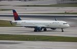 N301DV @ KFLL - DAL A321 zx ATL-FLL - by Florida Metal