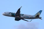 N303FR @ KATL - FFT A320N Poppy zx ATL-DEN - by Florida Metal