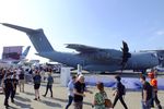 F-RBAQ @ LFPB - Airbus A400M-180 Atlas of the Armee de l'air (French Air Force) at the Aerosalon 2023, Paris