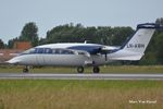 LN-AWH @ EBOS - At Ostend Airport. - by Marc Van Ryssel