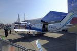 F-WECO @ LFPB - Daher/Safran/Airbus TBM EcoPulse demonstrator with 1 turboprop and 6 Safran ENGINeUS electric motors at the Aerosalon 2023, Paris - by Ingo Warnecke