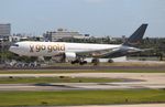 N313AZ @ KTPA - Amazon 767-300F zx gold special RFD-TPA - by Florida Metal