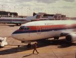 N314UA @ KORD - UAL 733 zx ORD 1988 - by Florida Metal