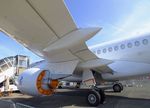 F-HZUZ @ LFPB - Airbus A220-300 of Air France at the Aerosalon 2023, Paris