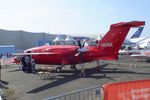 F-HUNK @ LFPB - Piaggio P.180 Avanti II at the Aerosalon 2023, Paris - by Ingo Warnecke