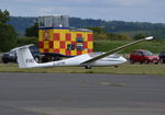 G-CFHO @ EGKN - Grob G-103 Twin Astir II at RAF Kenley. Ex F-CFHO - by moxy