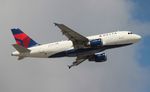 N317NB @ KFLL - DAL A319 zx FLL-LGA - by Florida Metal