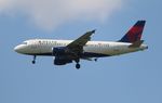 N318NB @ KDTW - DAL A319 zx AUS-DTW - by Florida Metal