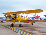 N67193 @ EGVA - N67193 '399' 1942 Boeing-Stearman N2S-5 Kaydet RIAT - by PhilR