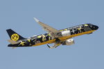 D-AEWM @ LMML - A320 D-AEWM Eurowings in BVB Fan Airbus livery - by Raymond Zammit